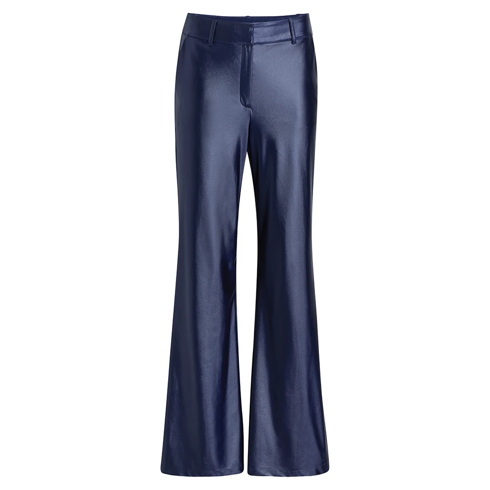 Commando Matte Metallic Wide Leg Trouser Sapphire 5 Commando Matte Metallic Wide Leg Trouser Sapphire - Image 3