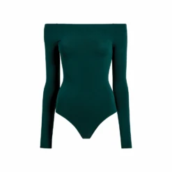 Commando Off The Shoulder Bodysuit -Fashion Lingerie Store CommandoOfftheShoulderBodysuitKT074Juniper 2