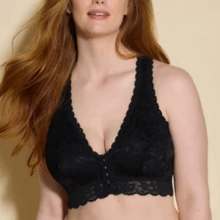 Cosabella Never Say Never Curvy Post-Surgical Front Closure Bralette