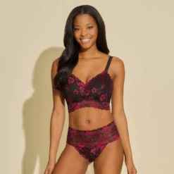 Cosabella Savona Bikini Black/Fragolino 7 Cosabella Savona Bikini Black/Fragolino -Fashion Lingerie Store CosabellaSavonaBikiniSAVON0562BlackFragolino 1