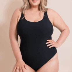 Curvy Kate Deep Dive Non-Wired Swimsuit Black