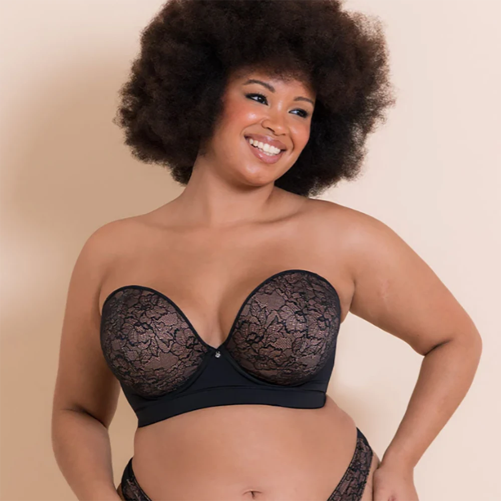 Curvy Kate Hey Girls SuperPlunge Strapless Multiway Bra Black/Latte 8 Curvy Kate Hey Girls SuperPlunge Strapless Multiway Bra Black/Latte - Image 6