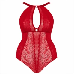 Curvy Kate Opulence Multiway Stretch Lace Body -Fashion Lingerie Store CurvyKateOpulenceMultiwayStretchLaceBodysuitST038704RubyRed1