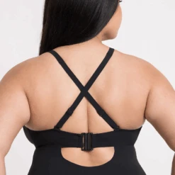 Curvy Kate Zip Tide Non-Wired Multiway Swimsuit Black -Fashion Lingerie Store CurvyKateZipTideNon WiredMultiwaySwimsuitCS035606Black 2