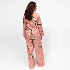 Cyberjammies Bonnie Wide Leg Pyjama Set Crane 7 Cyberjammies Bonnie Wide Leg Pyjama Set Crane -Fashion Lingerie Store CyberJammiesBonnieWideLegPyjamaSetCrane 4