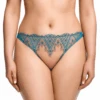 Fortunia G-String Mosaic Blue -Fashion Lingerie Store DitaVonTeeseFortuniaG StringD23063MosaicBlue 2