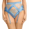 Rosabelle Suspender Ethereal Blue 2 Rosabelle Suspender Ethereal Blue -Fashion Lingerie Store DitaVonTeeseRosabelleSuspenderD46027FBlue1