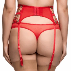 Fashion Lingerie Store -Fashion Lingerie Store DitaVonTeeseRosewynSuspenderD46044Flame 3