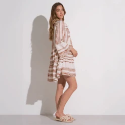 ELAN Aline Dress 8 ELAN Aline Dress -Fashion Lingerie Store ElanAlineDressCNE5570Beige 4