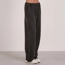 ELAN Casual Vintage Sweatpants Black -Fashion Lingerie Store ElanCasualVintageSweatpantsFT2364Black 3