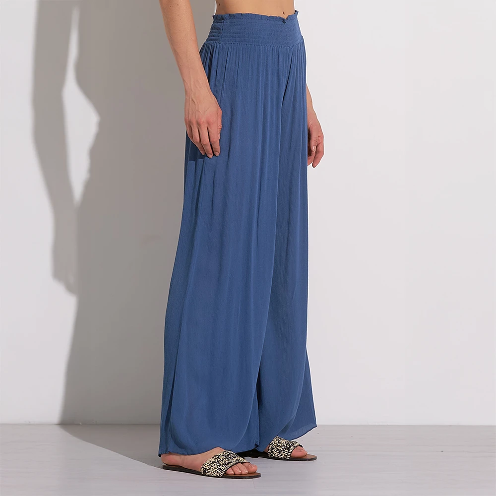 ELAN Smock Waist Wide Leg Pants 8 ELAN Smock Waist Wide Leg Pants - Image 6