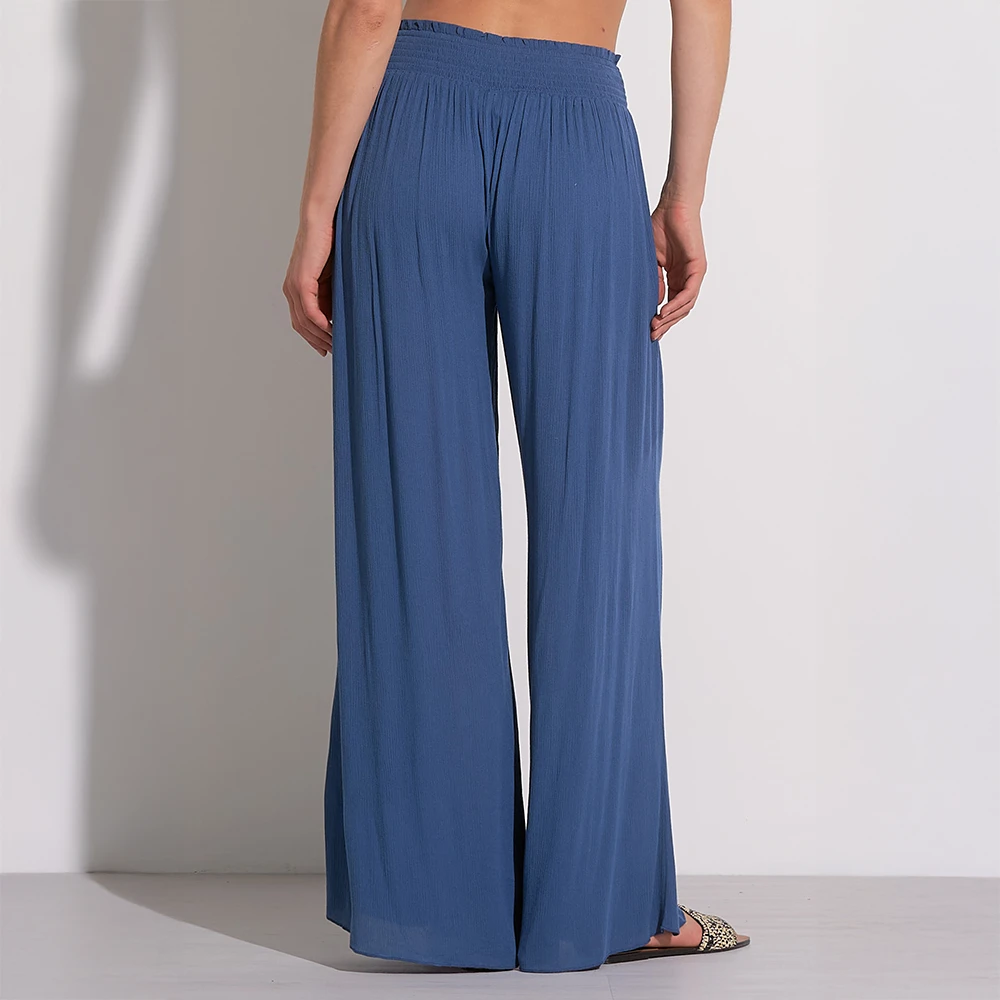 ELAN Smock Waist Wide Leg Pants 7 ELAN Smock Waist Wide Leg Pants - Image 5