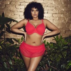 Elomi Bazaruto Plunge Bikini ES800602 Sunset -Fashion Lingerie Store ElomiBazarutoPlungeBikiniES800602Sunsetset