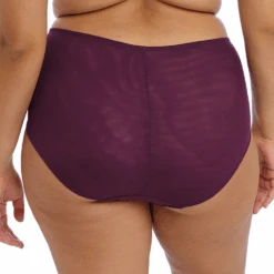 ELOMI Brianna Full Brief Blackberry -Fashion Lingerie Store ElomiBriannaFullBriefEL8085Blackberryb