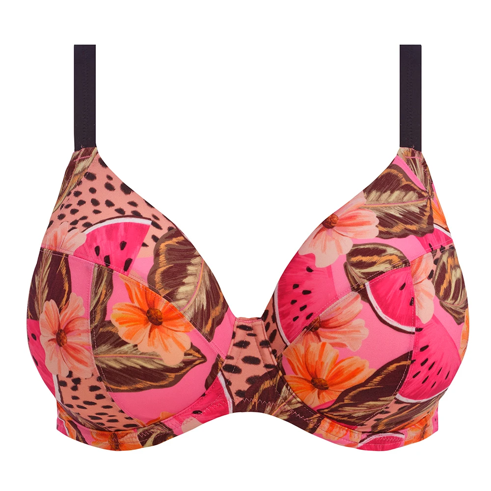 Cabana Nights Multi UW Plunge Bikini Top 5 Cabana Nights Multi UW Plunge Bikini Top - Image 3