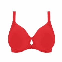 ELOMI Charley Underwire Molded Spacer Bra Salsa -Fashion Lingerie Store ElomiCharleyBandlessSpacerMoldedBraSalsaEL4383p