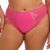 ELOMI Charley High Leg Brief Pink -Fashion Lingerie Store ElomiCharleyHighLegBriefEL4386Pink 5