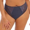 ELOMI Charley High Leg Brief Storm 2 ELOMI Charley High Leg Brief Storm -Fashion Lingerie Store ElomiCharleyHighLegBriefEL4386Stormf