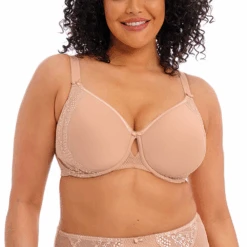 ELOMI Charley Underwire Molded Spacer Bra Fawn