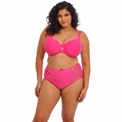 ELOMI Charley Underwire Molded Spacer Bra Pink -Fashion Lingerie Store ElomiCharleyUnderwireMoldedSpacerBraEL4383Pink 2