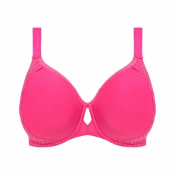ELOMI Charley Underwire Molded Spacer Bra Pink -Fashion Lingerie Store ElomiCharleyUnderwireMoldedSpacerBraEL4383Pink 4