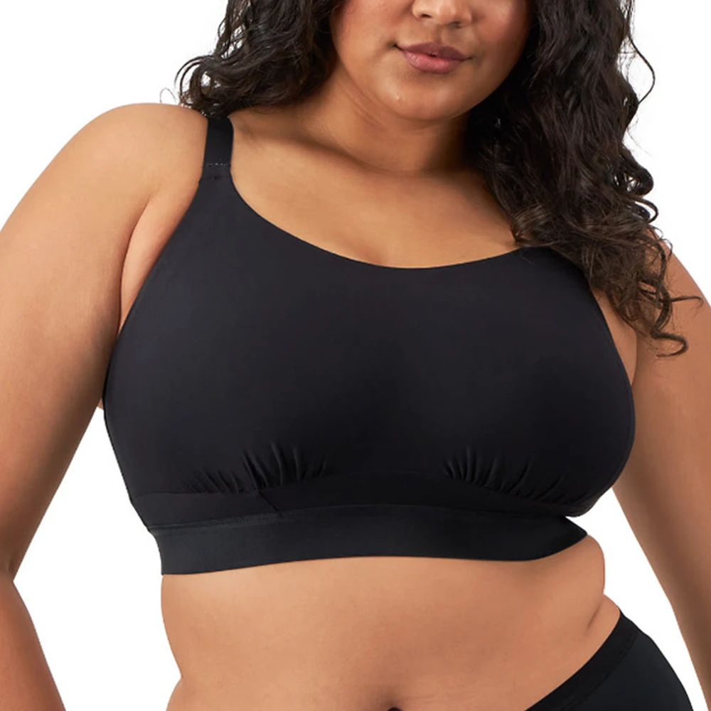 ELOMI Downtime Non Wired Bralette Black 3 ELOMI Downtime Non Wired Bralette Black