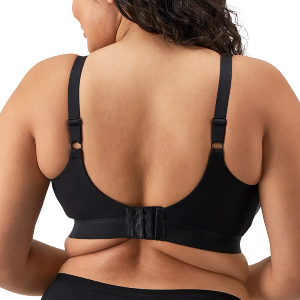 ELOMI Downtime Non Wired Bralette Black 4 ELOMI Downtime Non Wired Bralette Black - Image 2