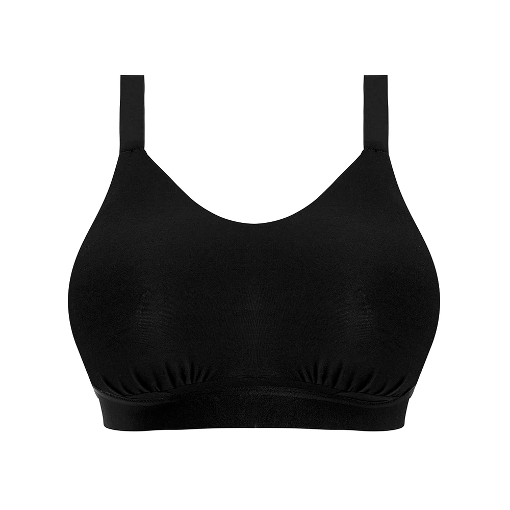 ELOMI Downtime Non Wired Bralette Black 5 ELOMI Downtime Non Wired Bralette Black - Image 3