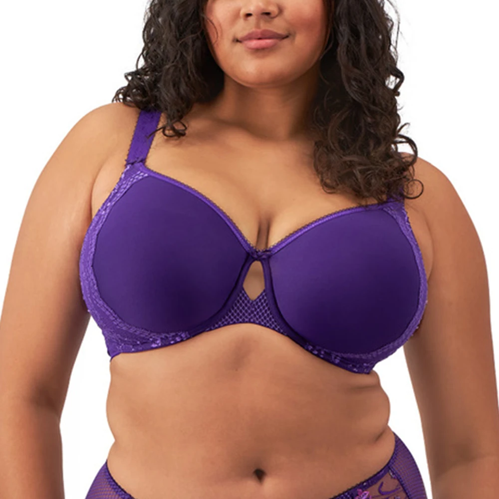 ELOMI Charley Underwire Molded Spacer Bra Iris 3 ELOMI Charley Underwire Molded Spacer Bra Iris