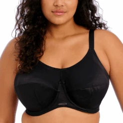 ELOMI Energise Underwire Sports Bra Black