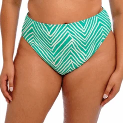 Fiji Falls Marine Mid Rise Bikini Brief