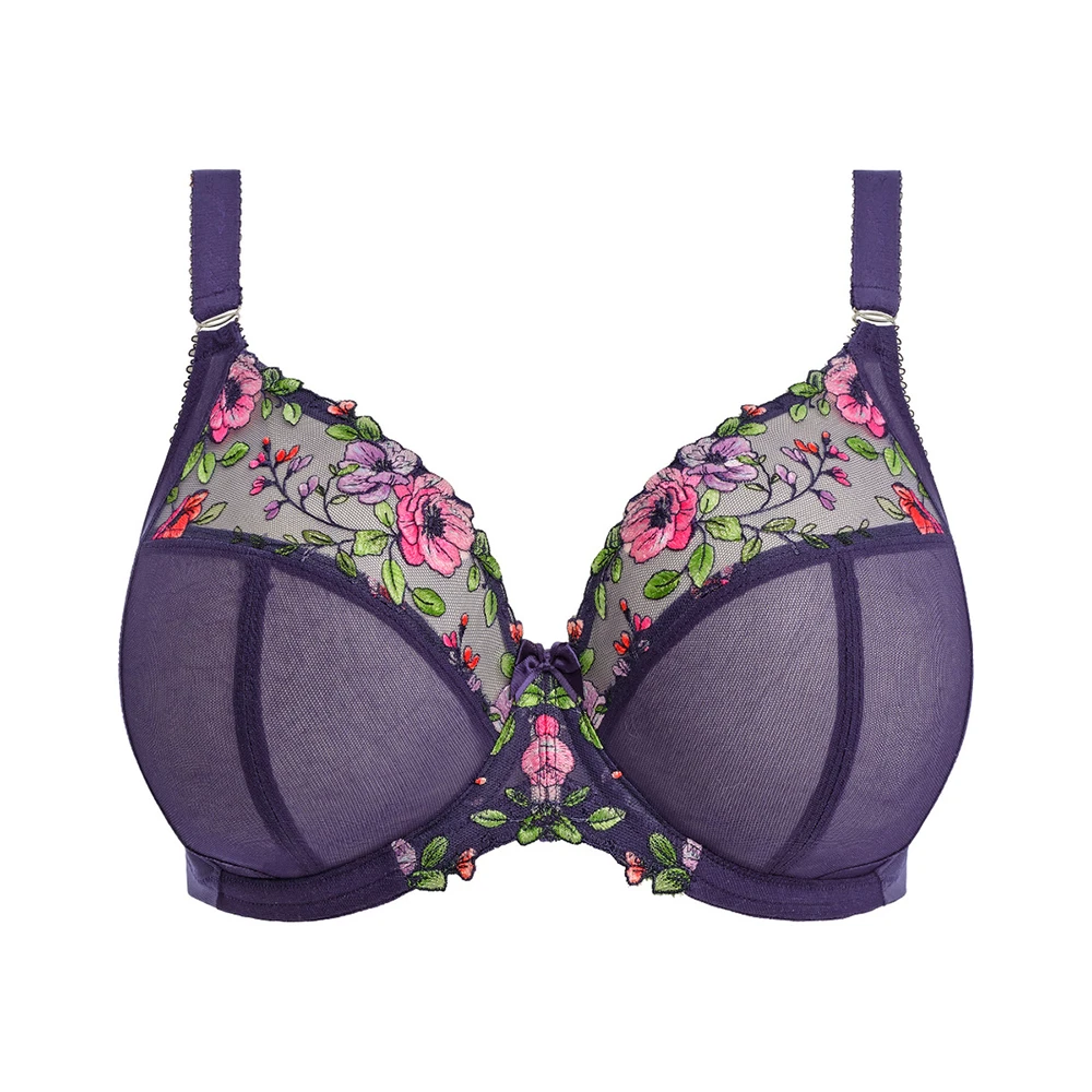 ELOMI Himari Underwire Plunge Bra Midnight 6 ELOMI Himari Underwire Plunge Bra Midnight - Image 4