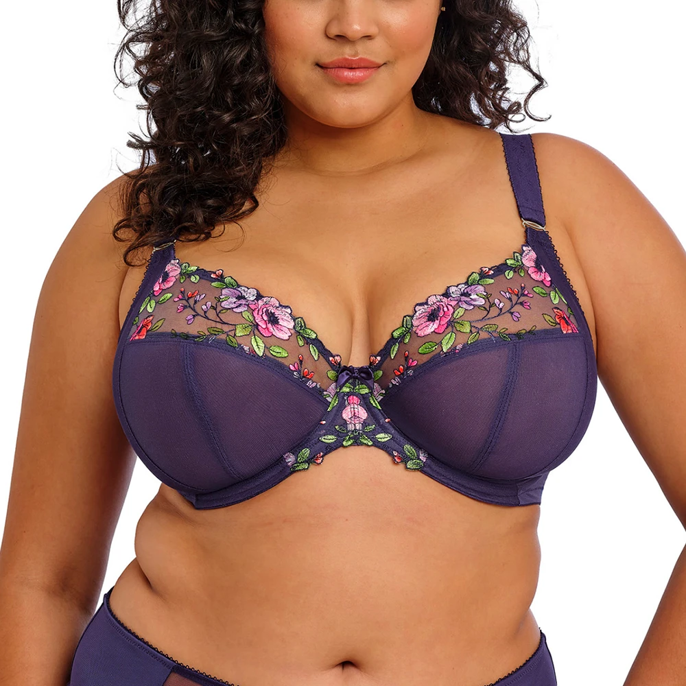 ELOMI Himari Underwire Plunge Bra Midnight 3 ELOMI Himari Underwire Plunge Bra Midnight