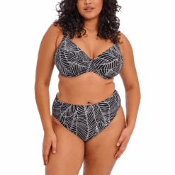 Kata Beach Black UW Plunge Bikini Top -Fashion Lingerie Store ElomiKataBeachBlackUwPlungeBikiniTopES80172F