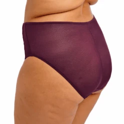 ELOMI Kintai Full Brief Blackberry 9 ELOMI Kintai Full Brief Blackberry -Fashion Lingerie Store ElomiKintaiFullBriefEL301251Blackberry 1