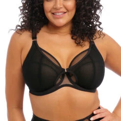 ELOMI Kintai Plunge Bra Black