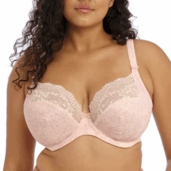 ELOMI Lucie Stretch Plunge Bra Pale Blush