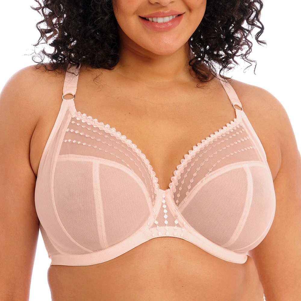ELOMI Matilda Underwire Plunge Bra Pearl Blush 3 ELOMI Matilda Underwire Plunge Bra Pearl Blush