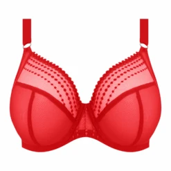 ELOMI Matilda Underwire Plunge Bra Haute Red 9 ELOMI Matilda Underwire Plunge Bra Haute Red -Fashion Lingerie Store ElomiMatildaUnderwirePlungeBraEL8900HauteRed4