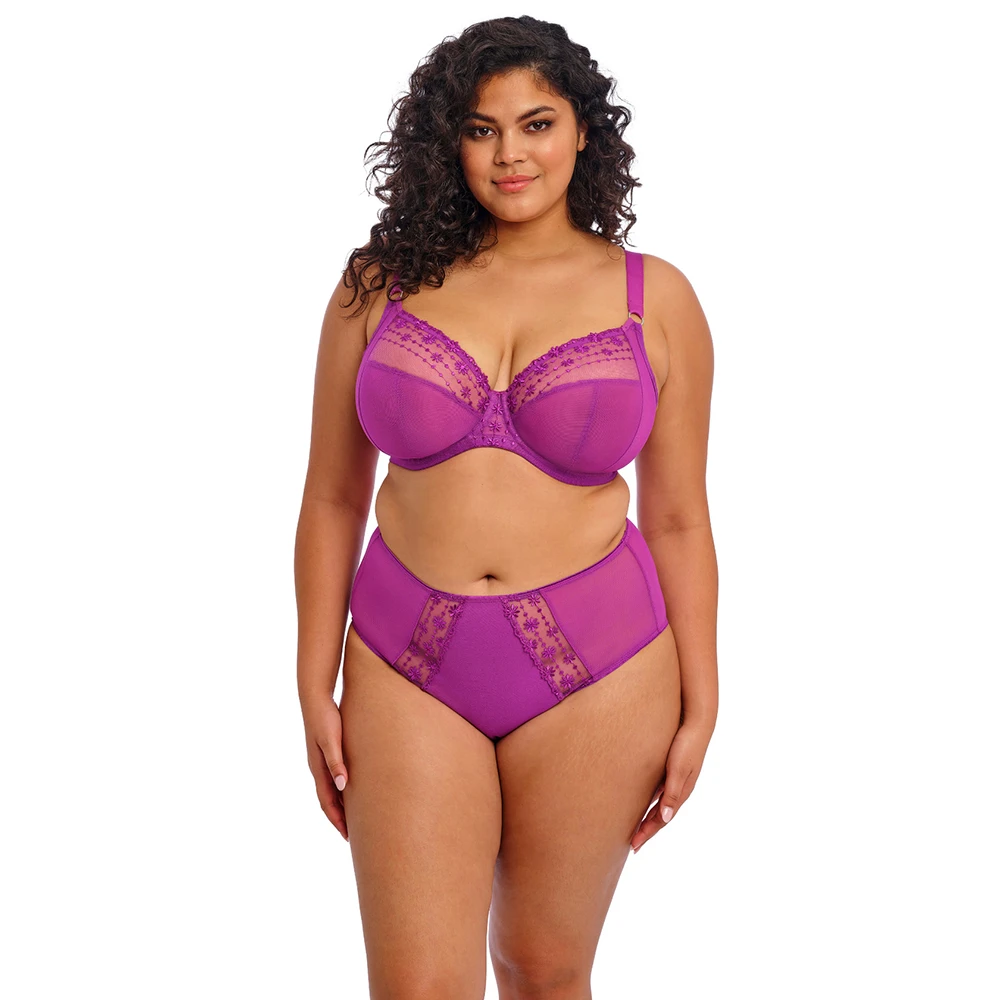 ELOMI Matilda Underwire Plunge Bra Hollyhock 6 ELOMI Matilda Underwire Plunge Bra Hollyhock - Image 4