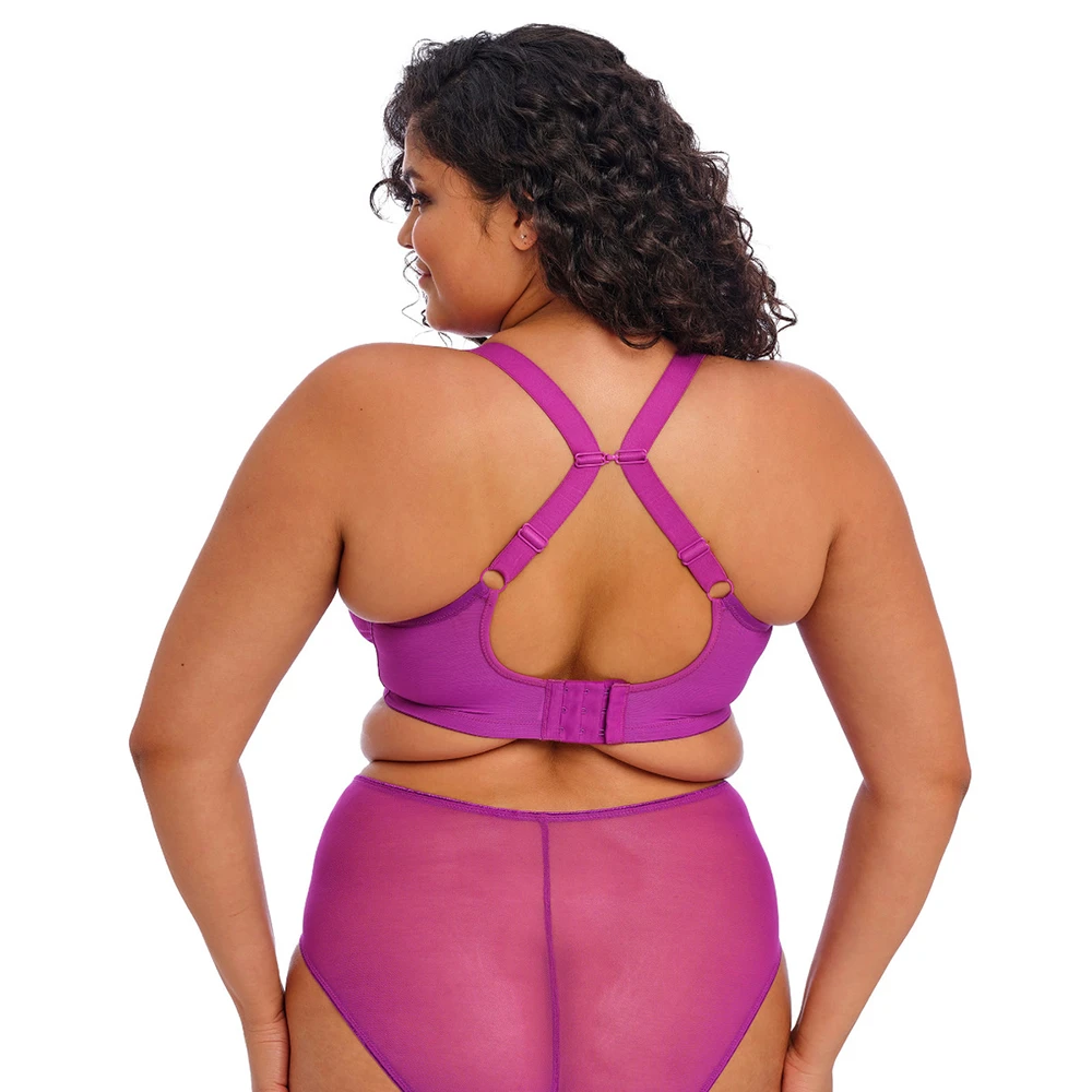 ELOMI Matilda Underwire Plunge Bra Hollyhock 4 ELOMI Matilda Underwire Plunge Bra Hollyhock - Image 2