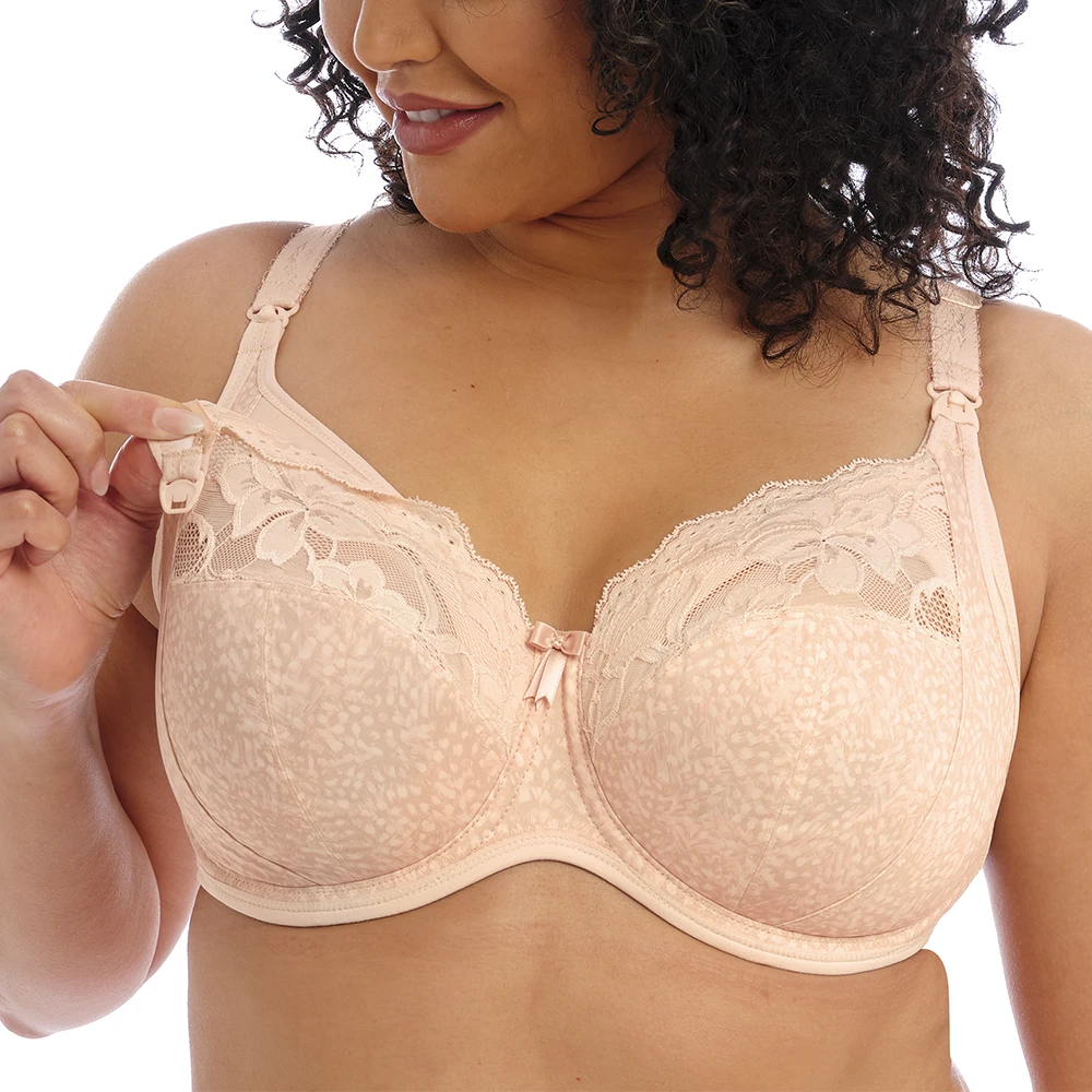 ELOMI Molly Underwire Nursing Bra Cameo Rose 3 ELOMI Molly Underwire Nursing Bra Cameo Rose