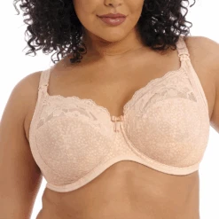 ELOMI Molly Underwire Nursing Bra Cameo Rose 8 ELOMI Molly Underwire Nursing Bra Cameo Rose -Fashion Lingerie Store ElomiMollyUnderwireNursingBraEL4542CameoRosef2