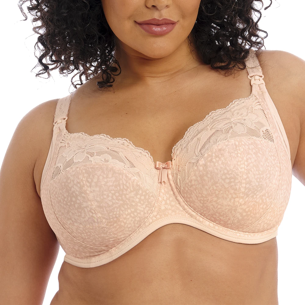 ELOMI Molly Underwire Nursing Bra Cameo Rose 5 ELOMI Molly Underwire Nursing Bra Cameo Rose - Image 3