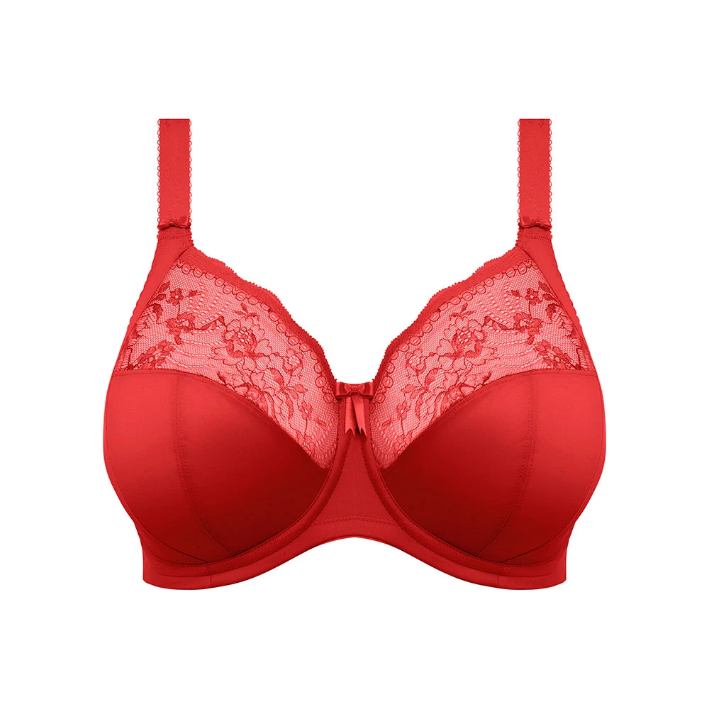 ELOMI Morgan Stretch Banded Bra Haute Red 5 ELOMI Morgan Stretch Banded Bra Haute Red - Image 3