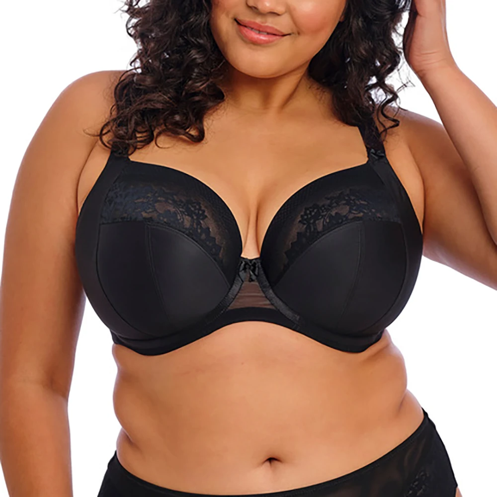 ELOMI Nerina Plunge Bra - Stretch Black 3 ELOMI Nerina Plunge Bra - Stretch Black