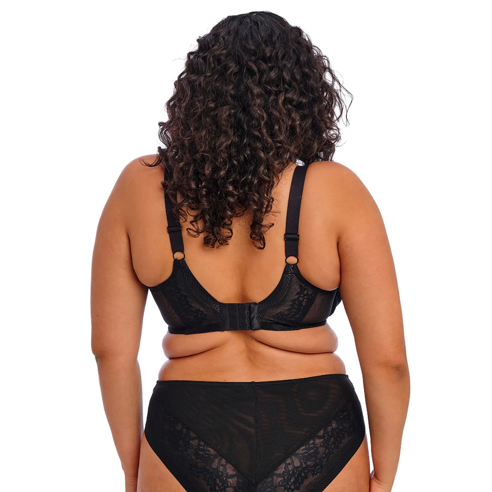 ELOMI Nerina Underwire Molded Spacer Bra Black 4 ELOMI Nerina Underwire Molded Spacer Bra Black - Image 2