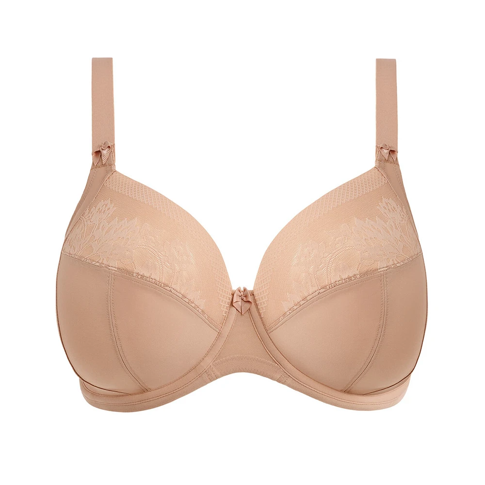 ELOMI Nerina Underwire Plunge Bra Stretch Sahara 6 ELOMI Nerina Underwire Plunge Bra Stretch Sahara - Image 4