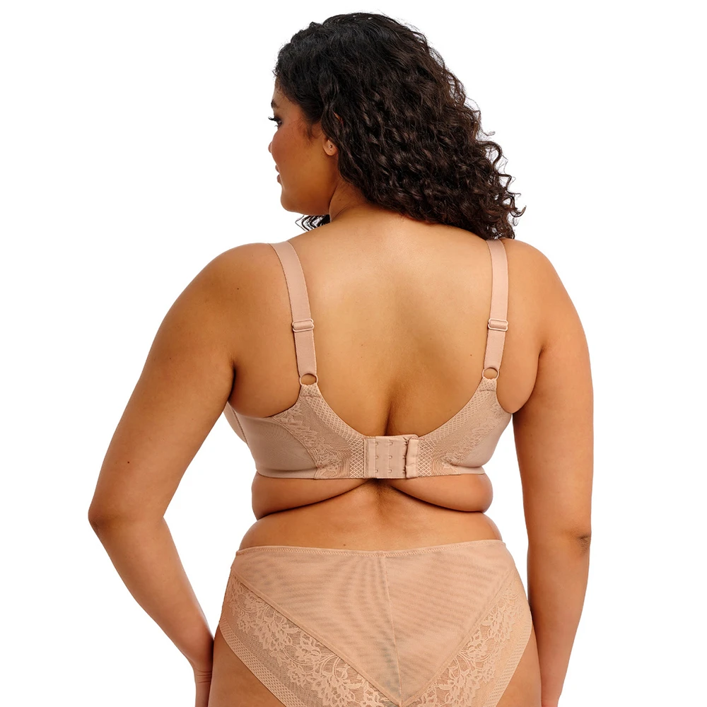 ELOMI Nerina Underwire Plunge Bra Stretch Sahara 4 ELOMI Nerina Underwire Plunge Bra Stretch Sahara - Image 2