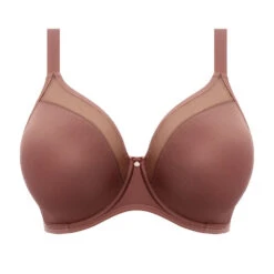ELOMI Smooth Underwire Molded Non Padded Bra Clove 7 ELOMI Smooth Underwire Molded Non Padded Bra Clove -Fashion Lingerie Store ElomiSmoothMoldedBraEL4301Clovep